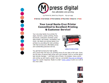 Tablet Screenshot of mpressdigital.com